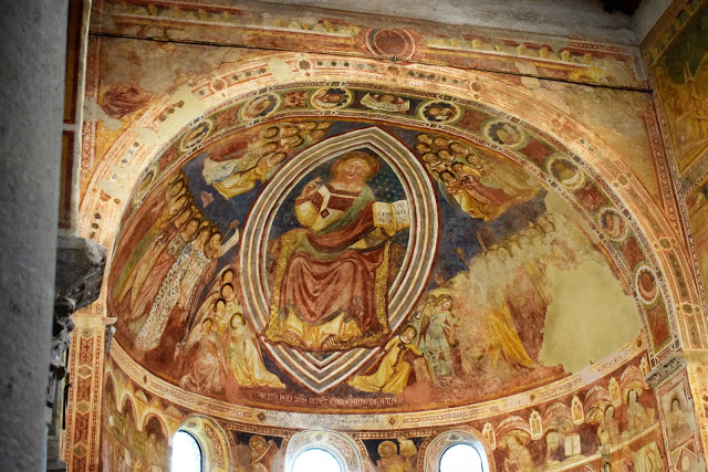 Opera di Vitale da Bologna affresco abside Abbazia Pomposa 