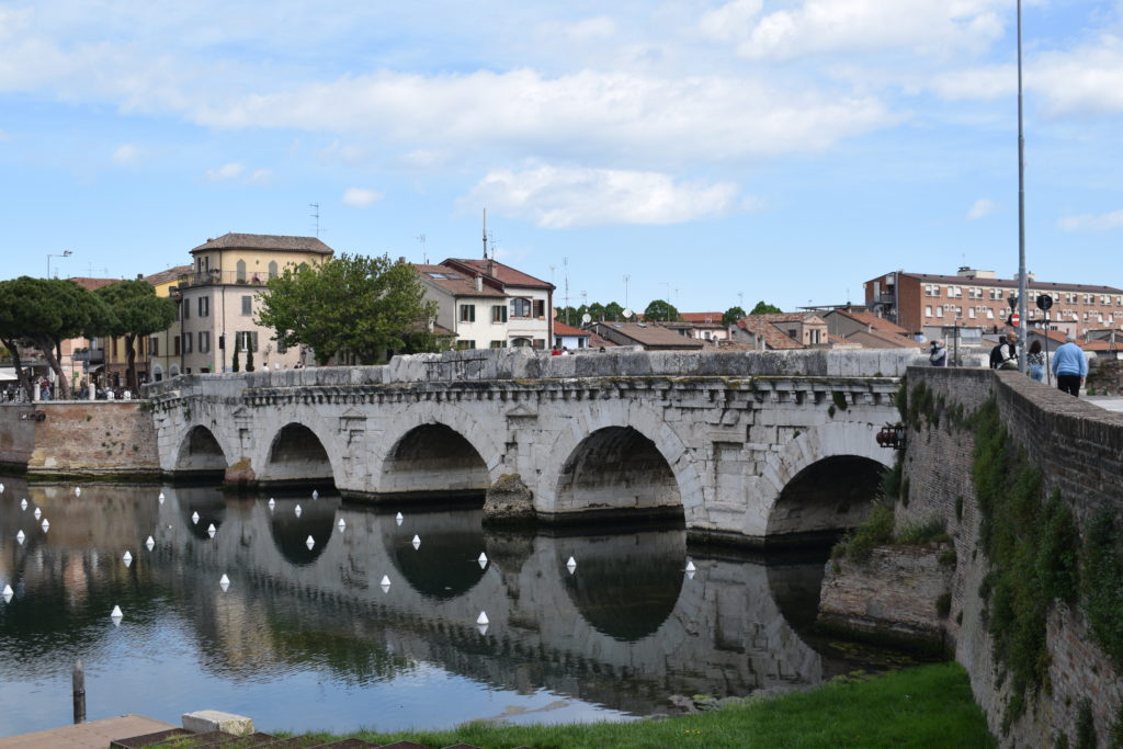 Il Ponte Tiberio a Rimini 