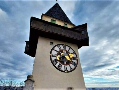 Torre-Orologio-Schlossberg-Graz