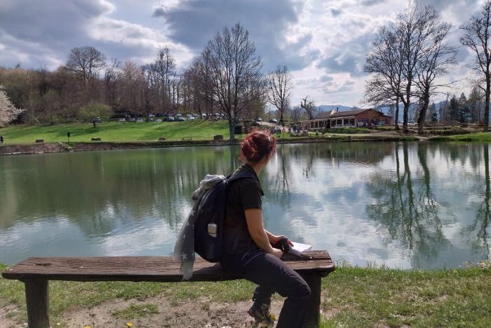 Lago Lungo lo specchio d'acqua a Bagno di Romagna