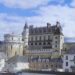 un particolare del Castello di Amboise con le antiche case