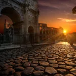 Uno scorcio della città di Roma da visitare a piedi