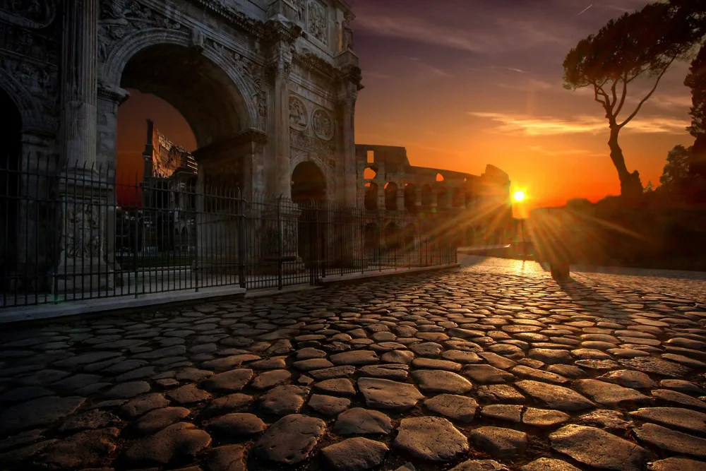 Uno scorcio della città di Roma da visitare a piedi