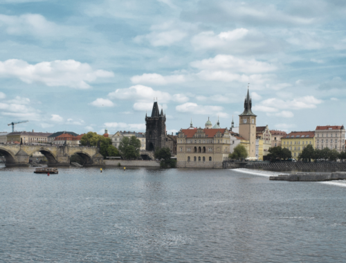Uno scorcio della città di Praga