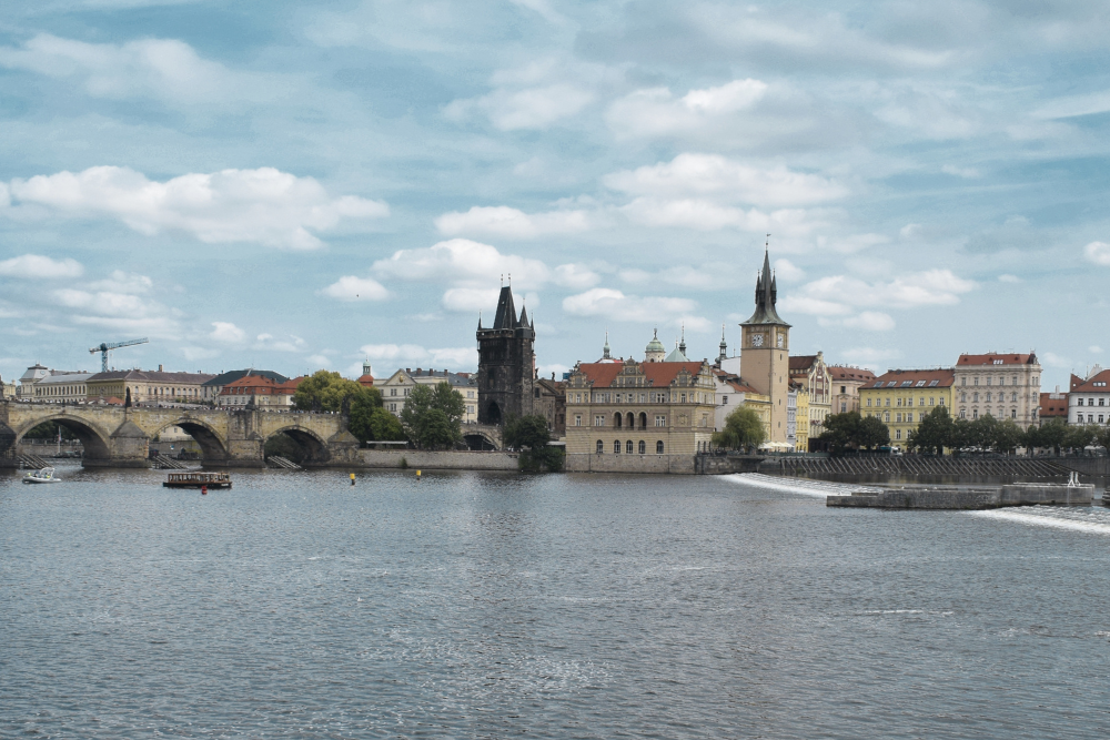 Uno scorcio della città di Praga