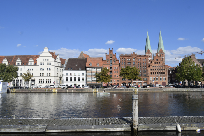 Nel viaggio in Germania del Nord in camper ci fermiamo a Lubecca