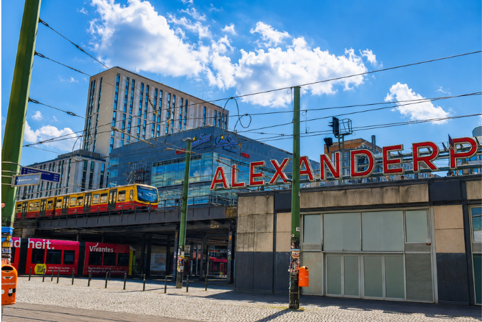 La metropolitana ad Alexander Platz